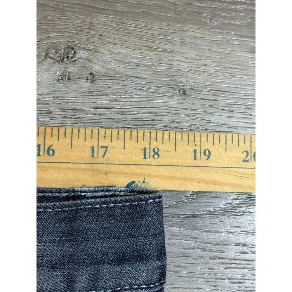 Pacific Blue Washed Baggy Jeans Y2K Streetwear Skater Retro - Men’s 36x30